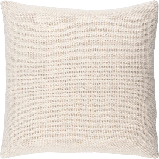 Vanessa Pillow - 10904 by Surya in cream. Made from 100% cotton in a traditional style.