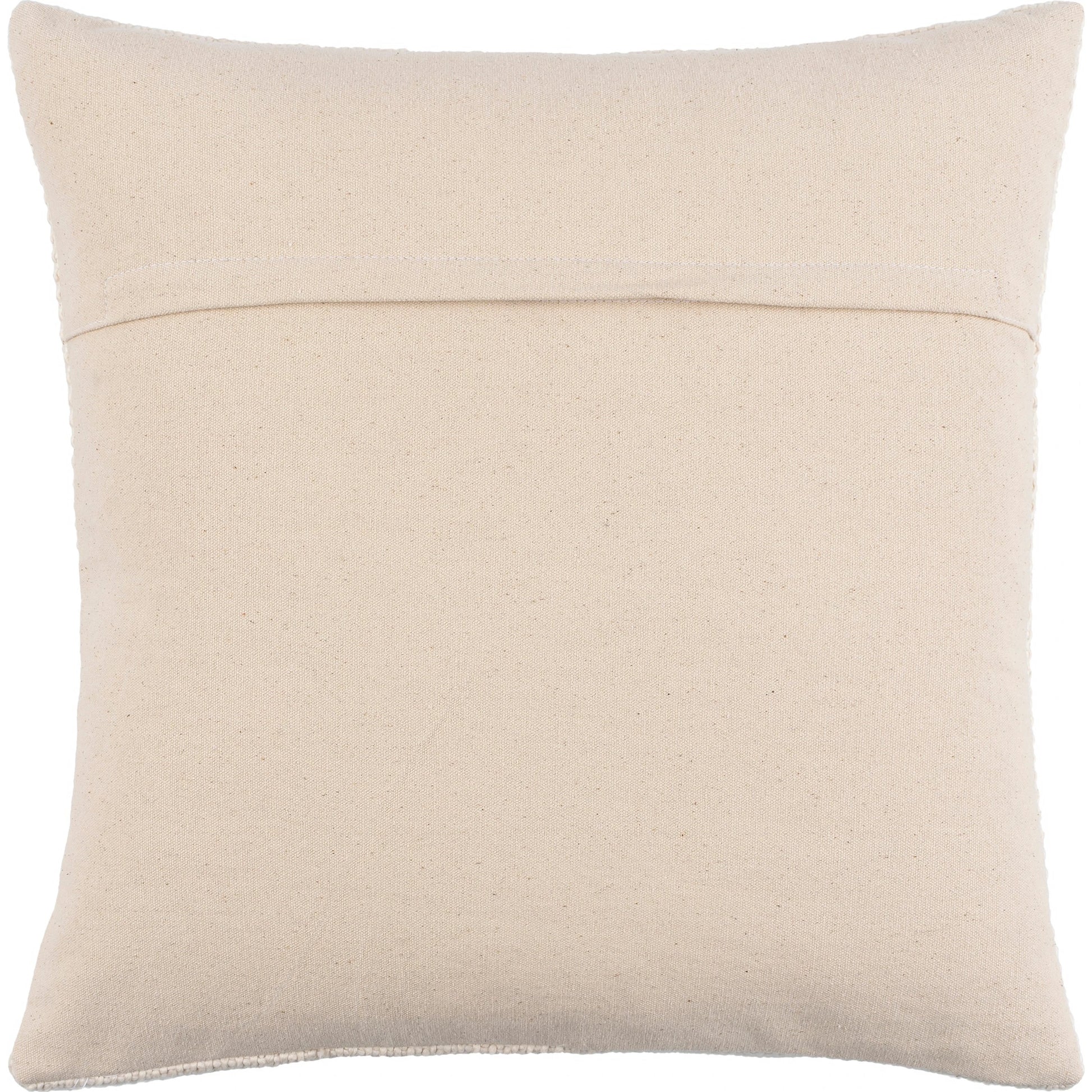 Vanessa Pillow - 10904 by Surya in cream. Made from 100% cotton in a traditional style.