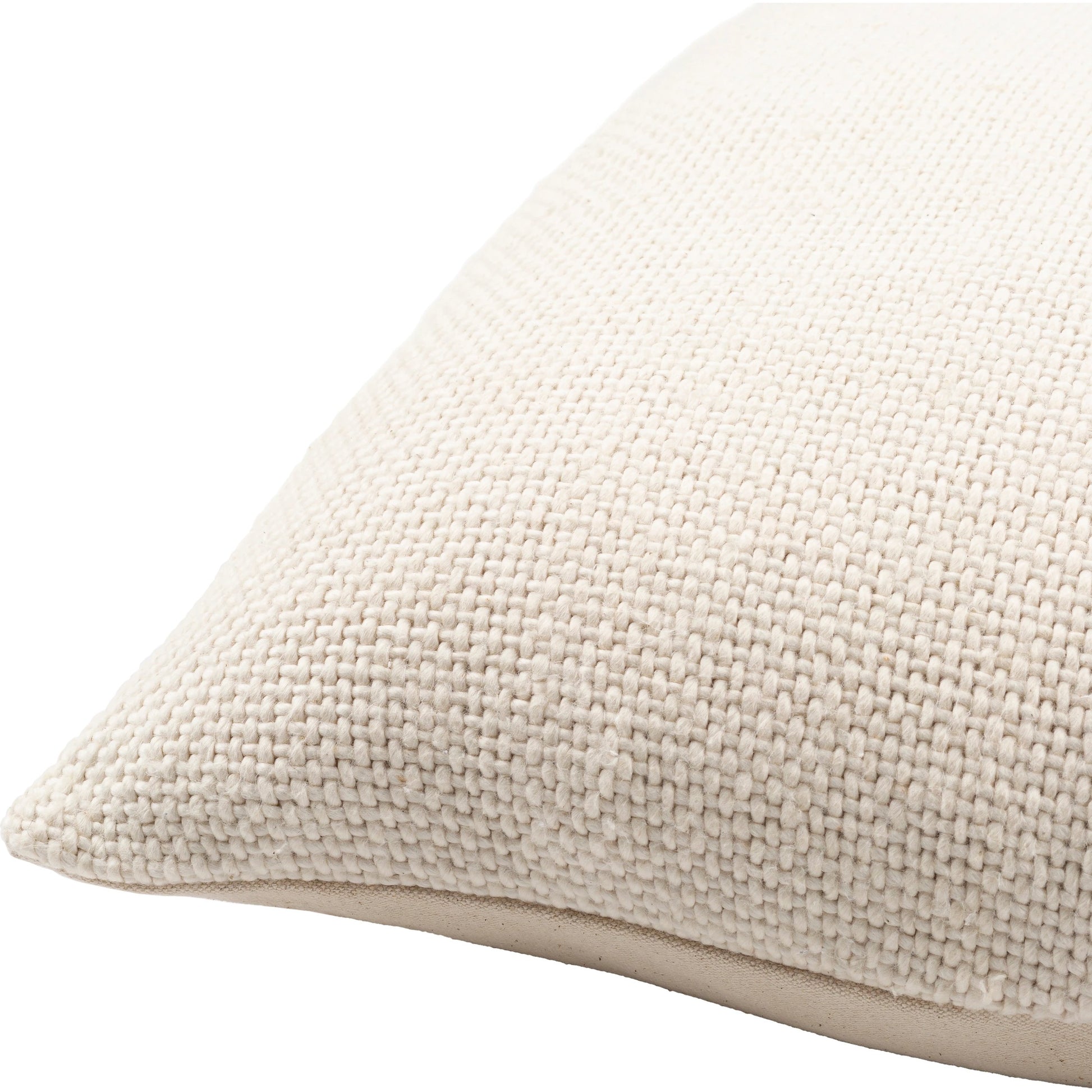 Vanessa Pillow - 10904 by Surya in cream. Made from 100% cotton in a traditional style.