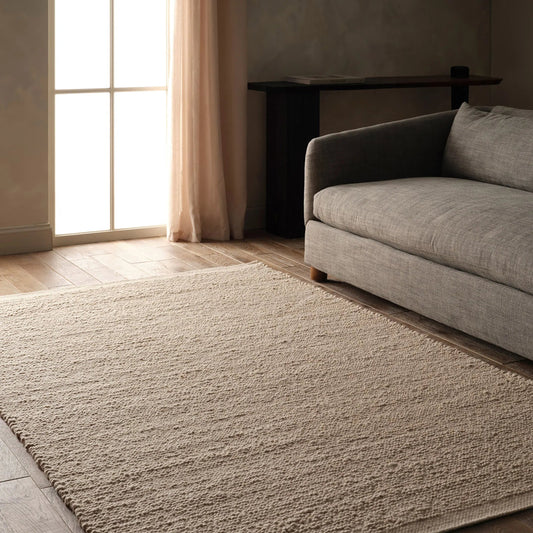 Vestra VST02 Rug by Jaipur Living in tan. Made from 65% wool 30% polyester 5% cotton in a unique style.