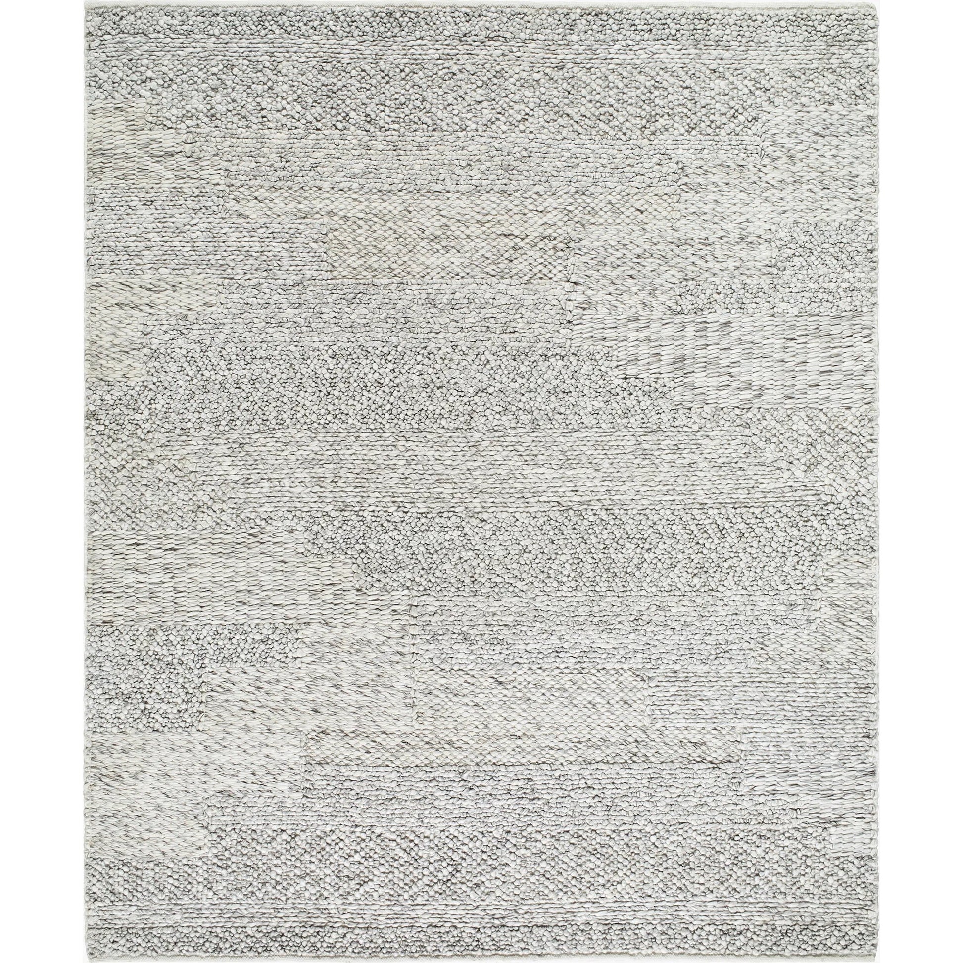 Vesta Rug - 32239 by Surya in light gray, dark brown. Made from 100% recycled pet yarn in a unique style.