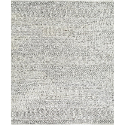 Vesta Rug - 32239 by Surya in light gray, dark brown. Made from 100% recycled pet yarn in a unique style.