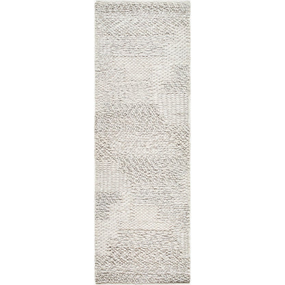 Vesta Rug - 32240 by Surya in light gray. Made from 100% recycled pet yarn in a unique style.