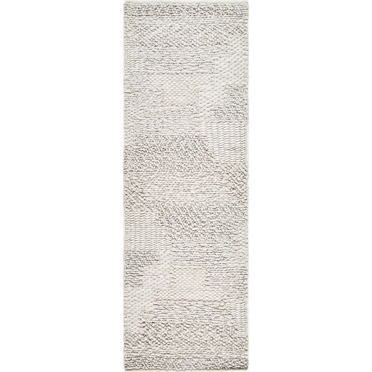 Vesta Rug - 32240 by Surya in light gray. Made from 100% recycled pet yarn in a unique style.