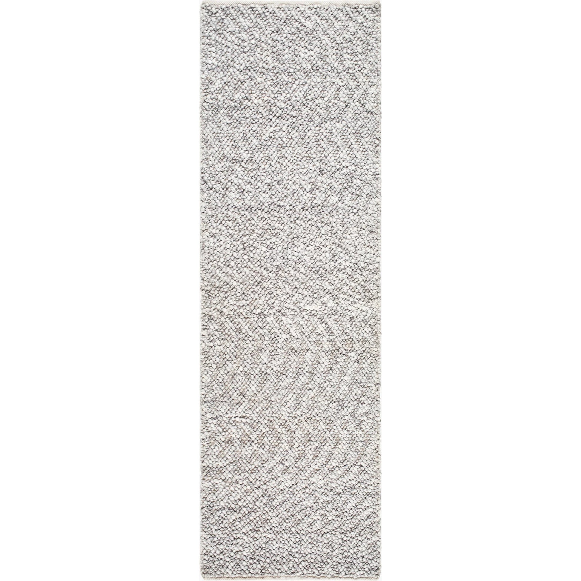 Vesta Rug - 32241 by Surya in light gray, dark brown. Made from 100% recycled pet yarn in a unique style.