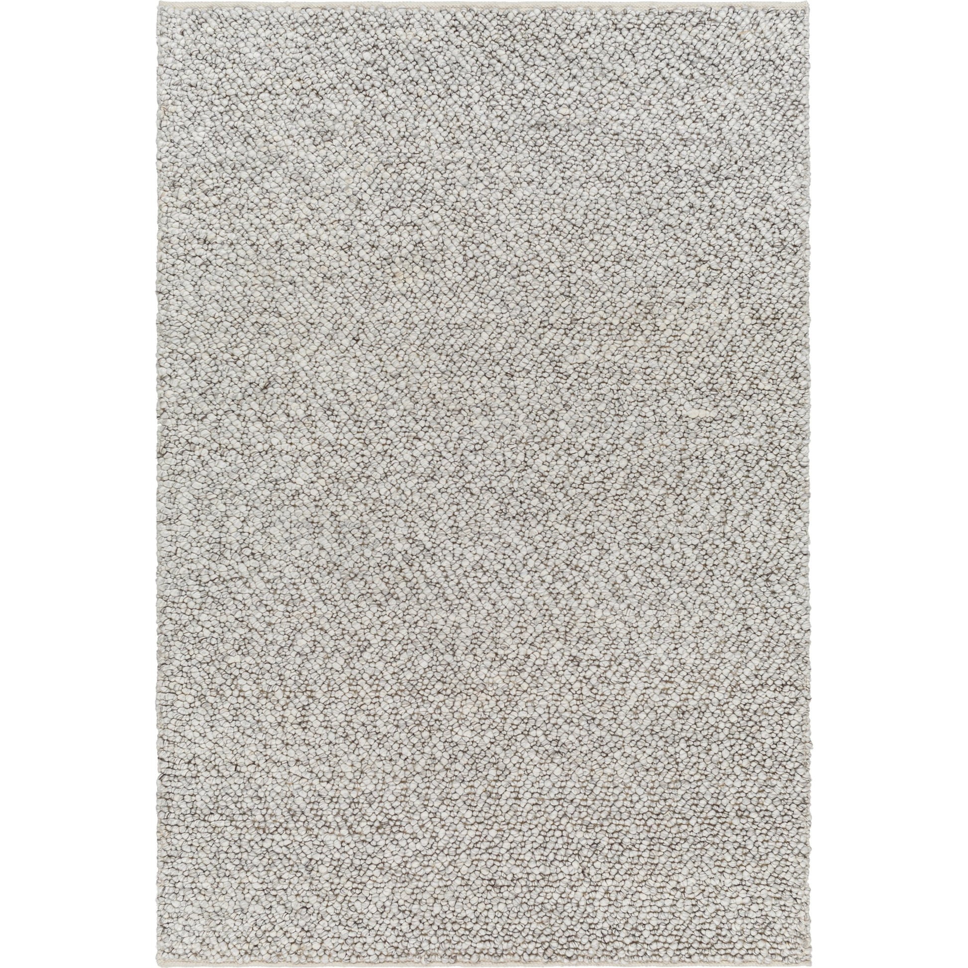 Vesta Rug - 32241 by Surya in light gray, dark brown. Made from 100% recycled pet yarn in a unique style.