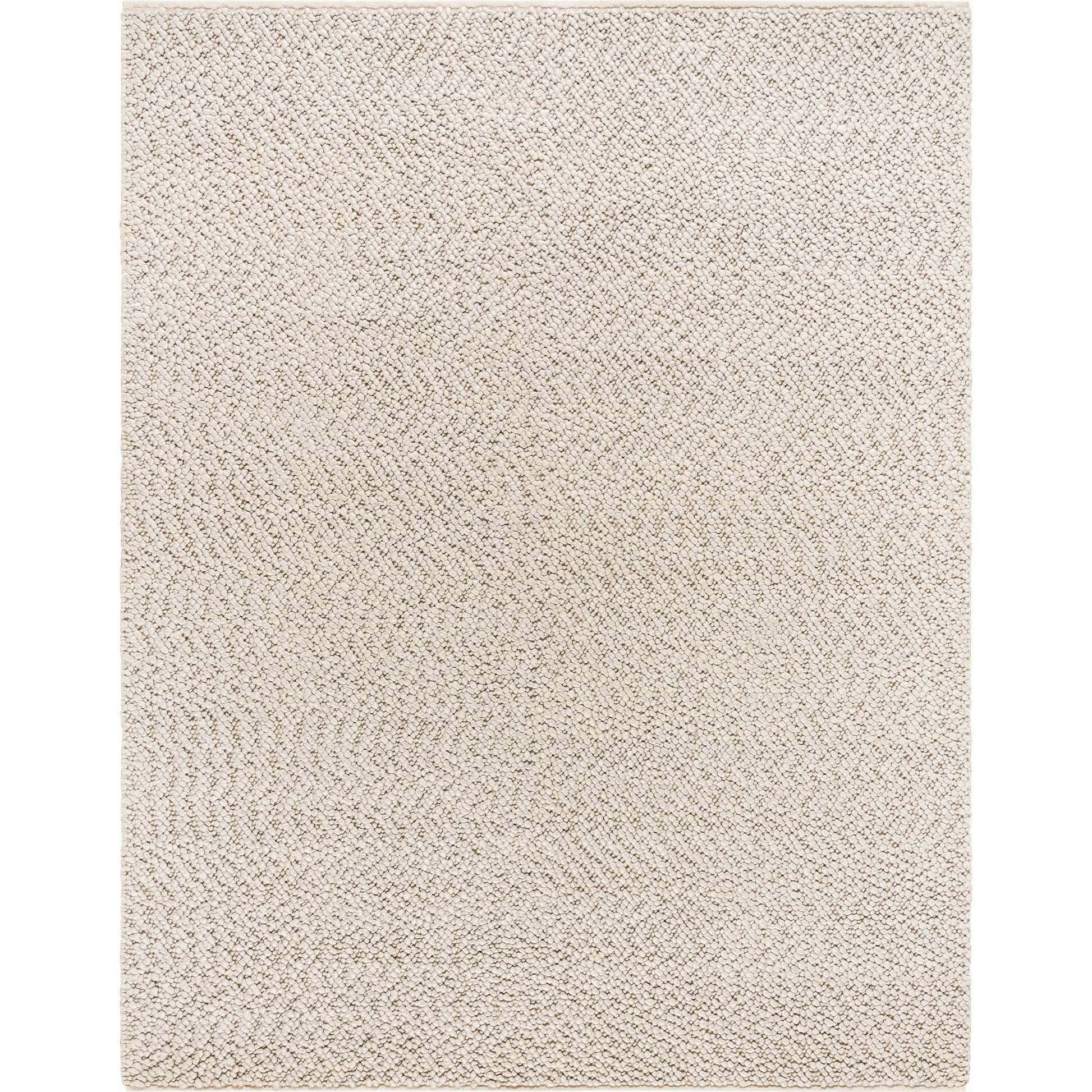 Vesta Rug - 32242 by Surya in light gray. Made from 100% recycled pet yarn in a unique style.
