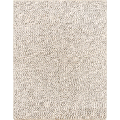 Vesta Rug - 32242 by Surya in light gray. Made from 100% recycled pet yarn in a unique style.