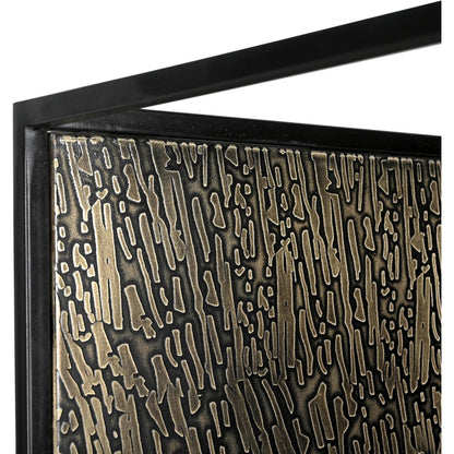 Venus Bookcase by LH Imports in matte black. Made from iron, tempered glass in a unique style.