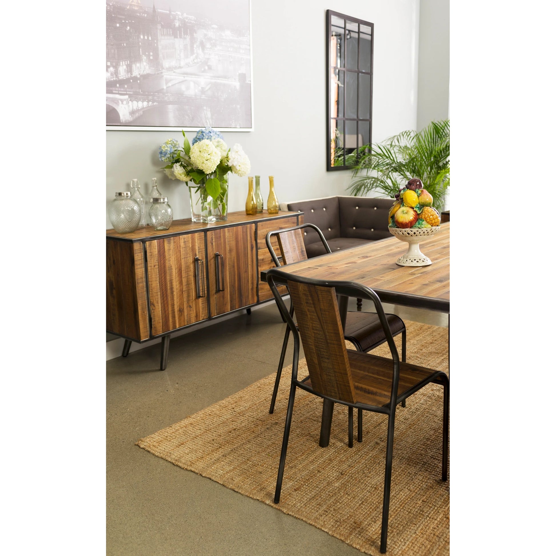 Vintage Chair by LH Imports. Made from acacia, acacia veneer, metal in a modern style.