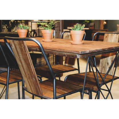 Vintage Chair by LH Imports. Made from acacia, acacia veneer, metal in a modern style.