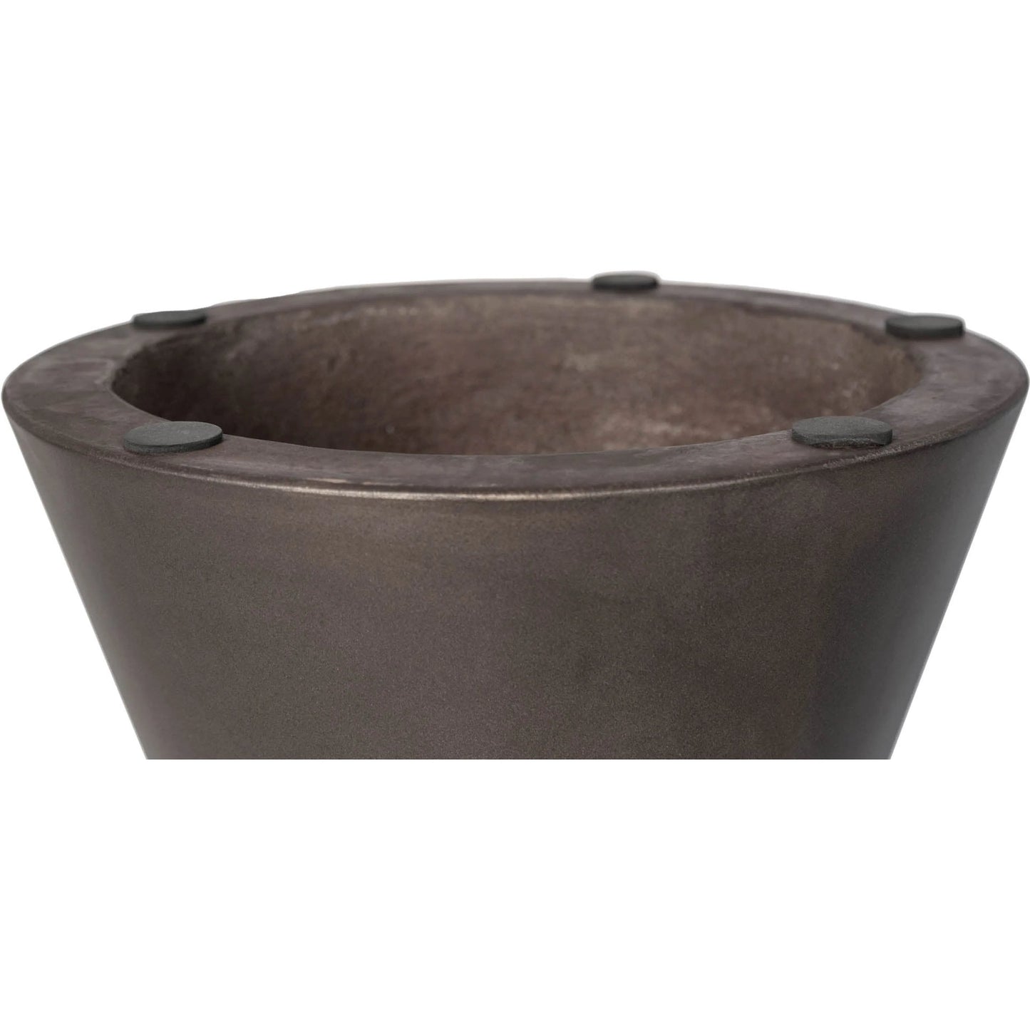 013 SI-2325329 | Unknown | Concrete Hourglass Side Table by LH Imports. Made from concrete in a unique style.