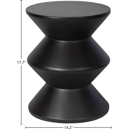Concrete Inverted Side Table by LH Imports. Made from concrete in a unique style.