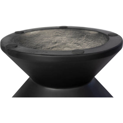 Concrete Inverted Side Table by LH Imports. Made from concrete in a unique style.