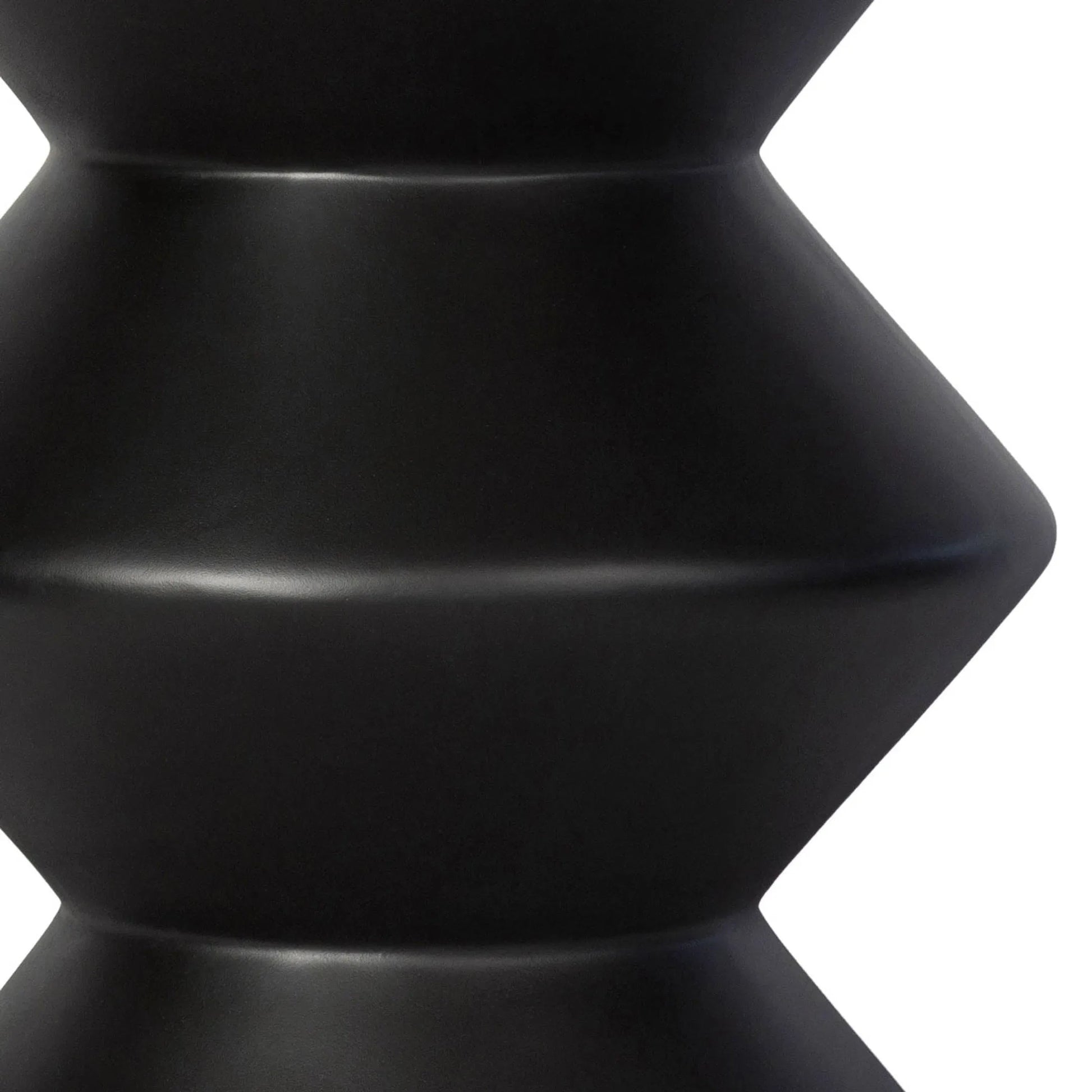 Concrete Inverted Side Table by LH Imports. Made from concrete in a unique style.