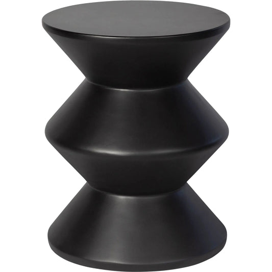 Concrete Inverted Side Table by LH Imports. Made from concrete in a unique style.