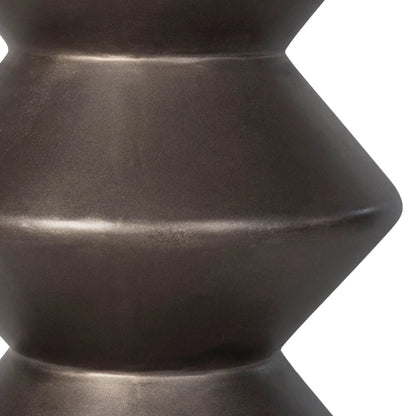 Concrete Inverted Side Table by LH Imports. Made from concrete in a unique style.