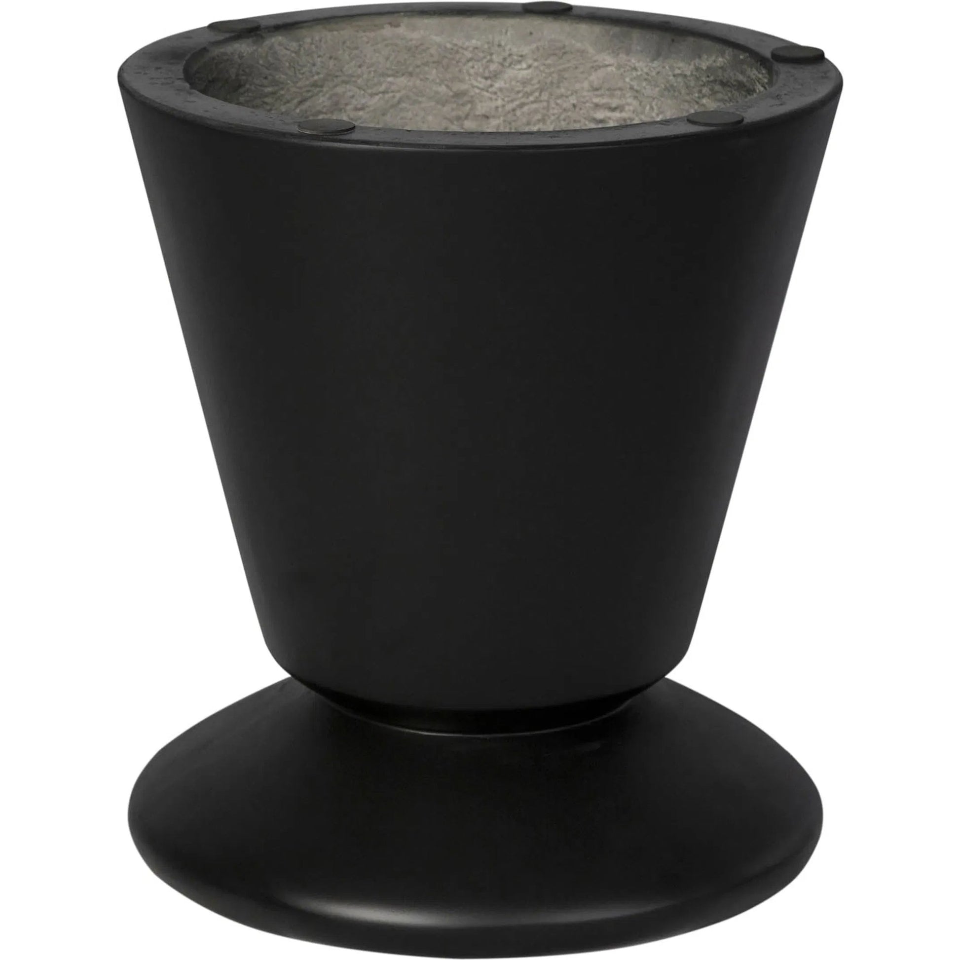 Concrete Mineral Side Table by LH Imports. Made from concrete in a unique style.