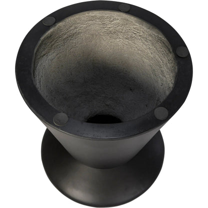 Concrete Mineral Side Table by LH Imports. Made from concrete in a unique style.
