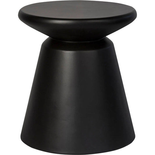 Concrete Mineral Side Table by LH Imports. Made from concrete in a unique style.