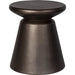 Concrete Mineral Side Table by LH Imports. Made from concrete in a unique style.