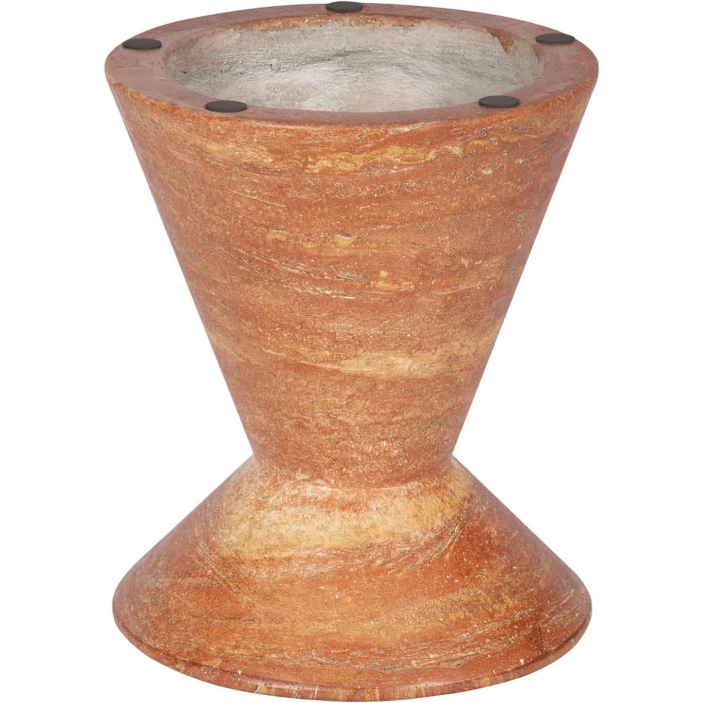 003 SI-2325339 | Additional Silo | Rumi Side Table by LH Imports in terracotta and terracota. Made from concrete in a unique style.