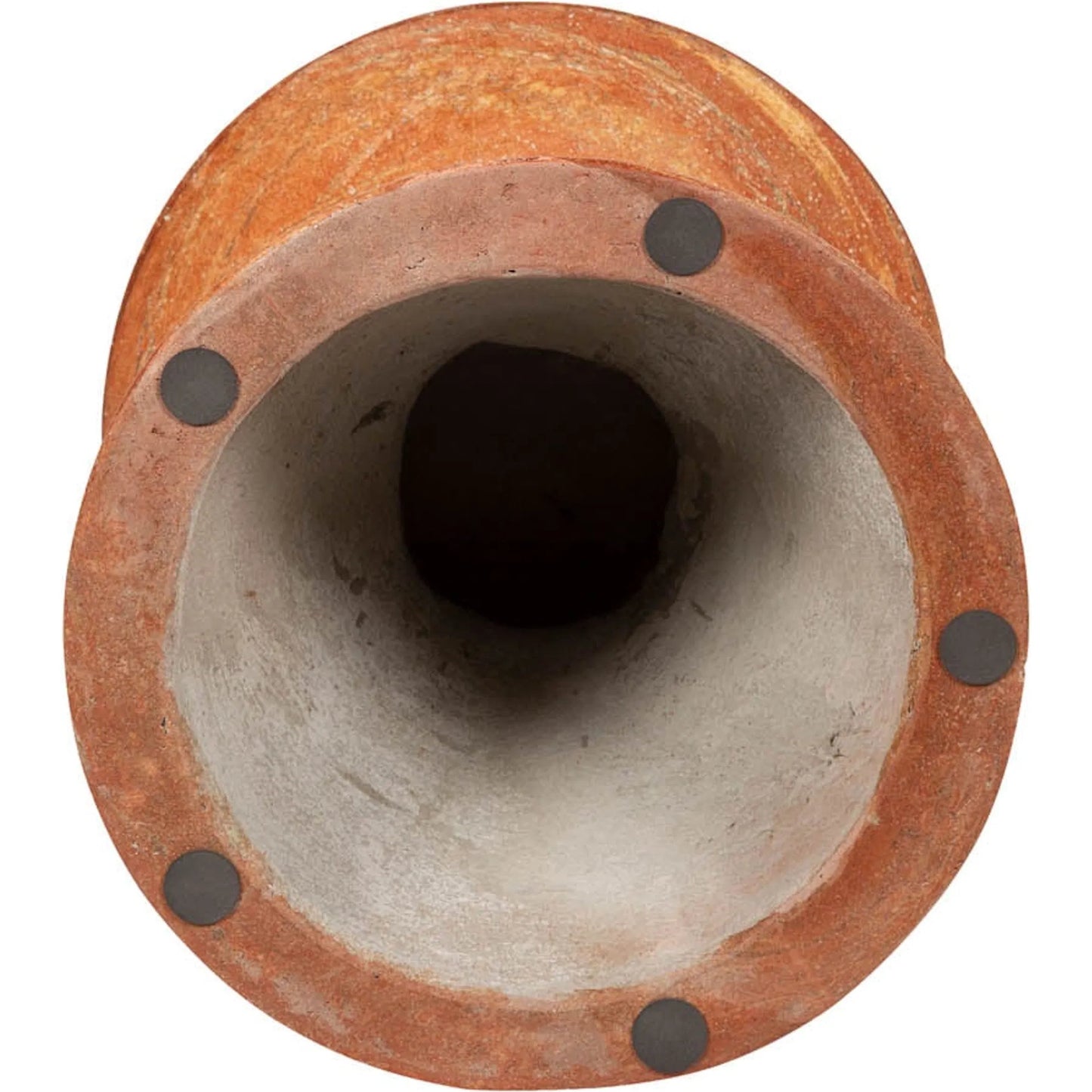 005 SI-2325339 | Additional Silo | Rumi Side Table by LH Imports in terracotta and terracota. Made from concrete in a unique style.