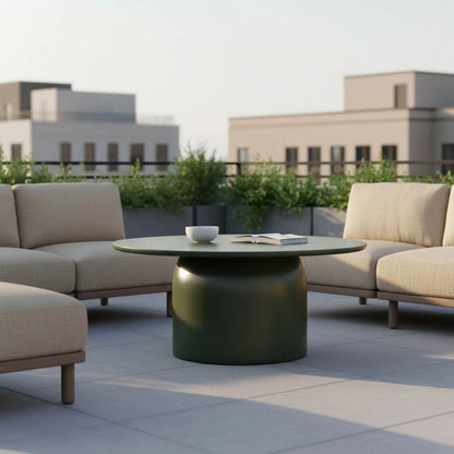 Vision Coffee Table by LH Imports. Made from concrete in a unique style.