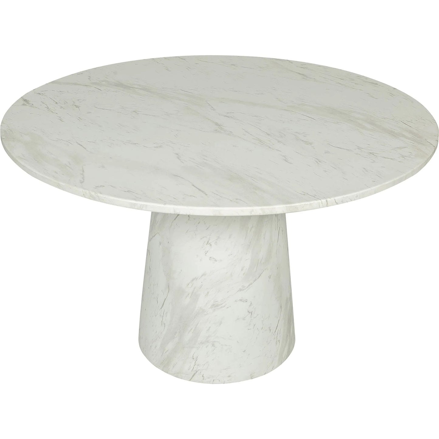 004 SI-2527576 | Additional Silo | Dream Dining Table by LH Imports in white marble pattern. Made from concrete in a unique style.