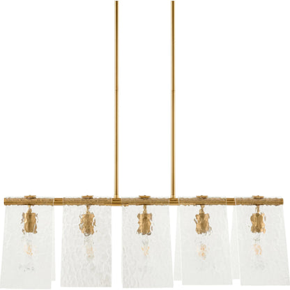 Vitracis Chandelier by Surya. Made from iron, glass in a unique style.