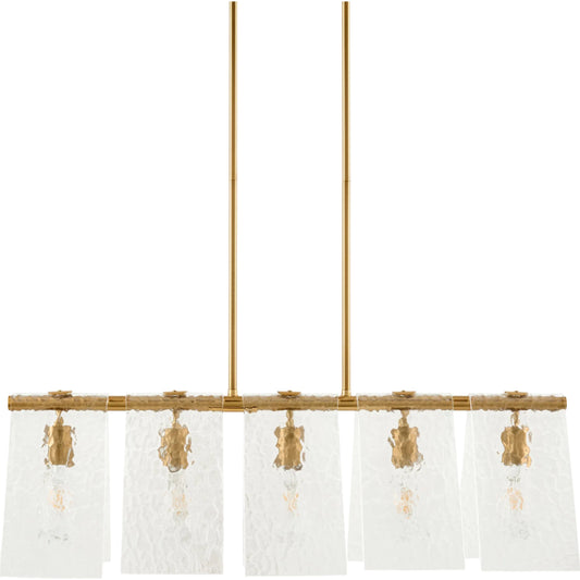 Vitracis Chandelier by Surya. Made from iron, glass in a unique style.