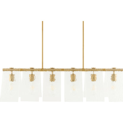 Vitracis Chandelier by Surya. Made from iron, glass in a unique style.