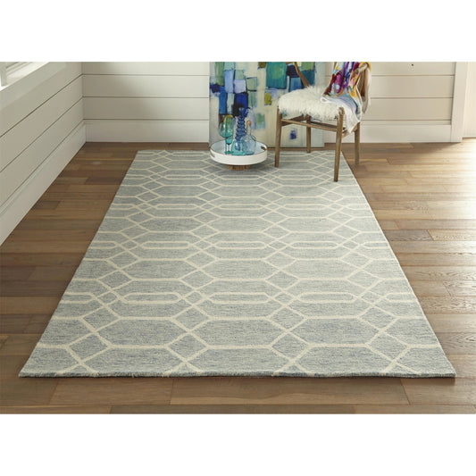 Belfort Transitional Trellis & Lattice Rug - 8777F by Feizy. Made from wool in a unique style.
