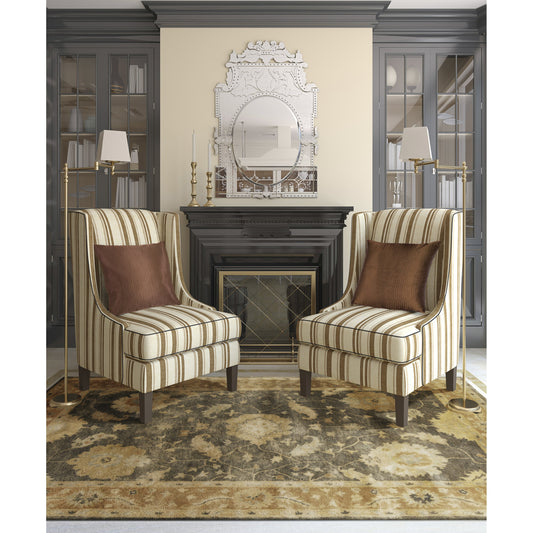 VTG-5234 Rug by Surya in charcoal, wheat, ivory, brown. Made from 100% new zealand wool in a unique style.