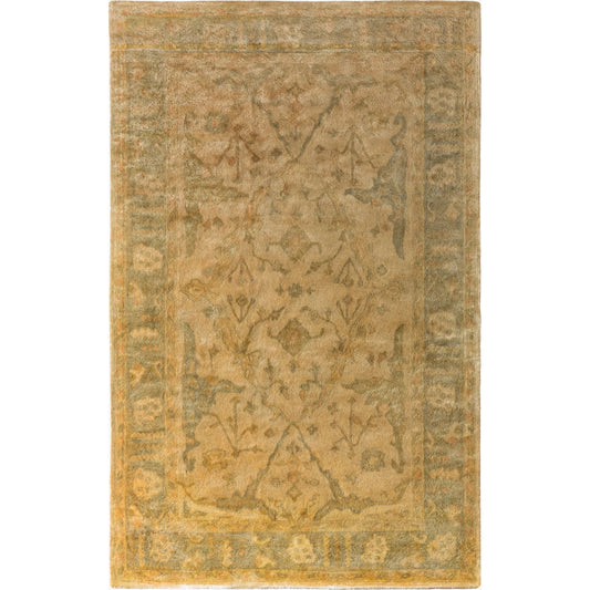 VTG-5236 Rug by Surya in ivory, taupe, sage, light sage, dusty coral. Made from 100% new zealand wool in a unique style.