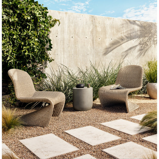 Ivan End Table by Four Hands in grey concrete and gray. Made from concrete in a cottage & farmhouse style.