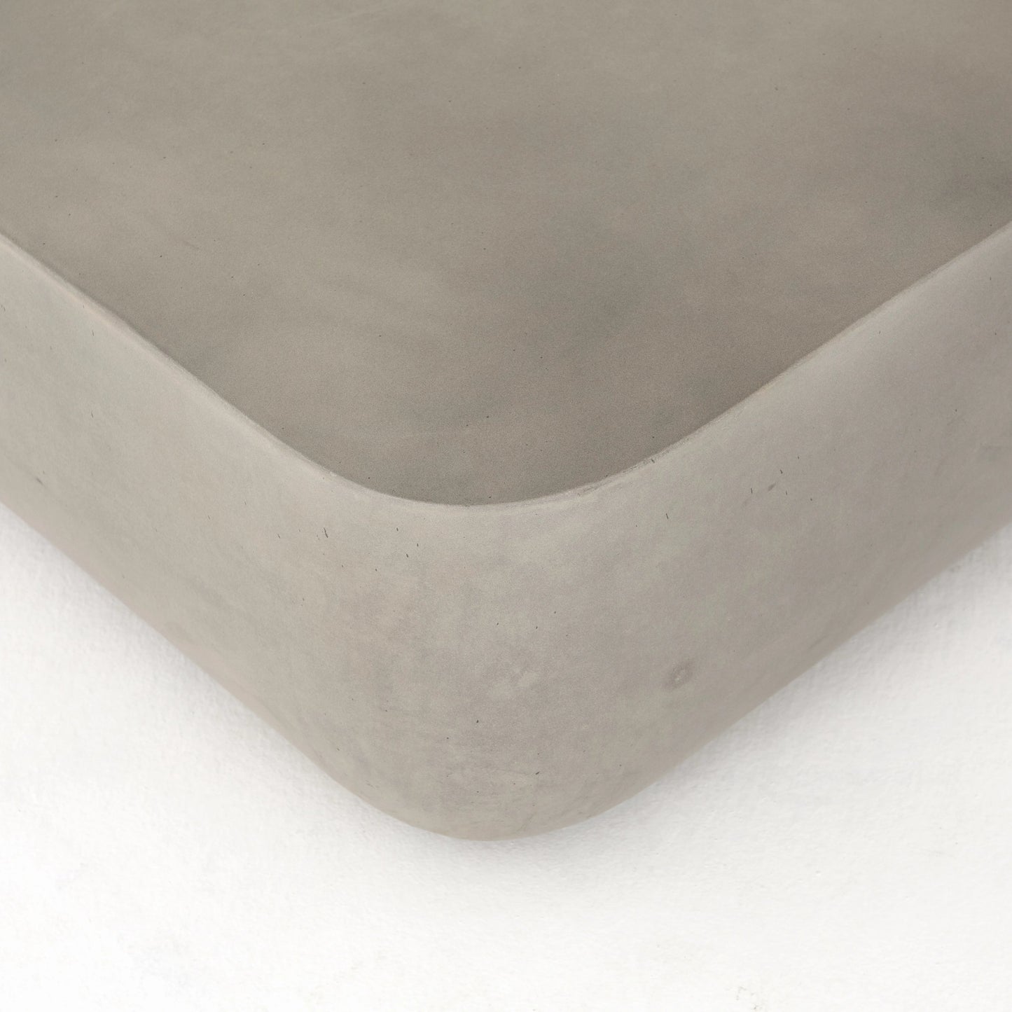 008 SI-1715689 | Additional Silo | Ivan Coffee Table by Four Hands in grey concrete and gray concrete. Made from concrete in a modern style.
