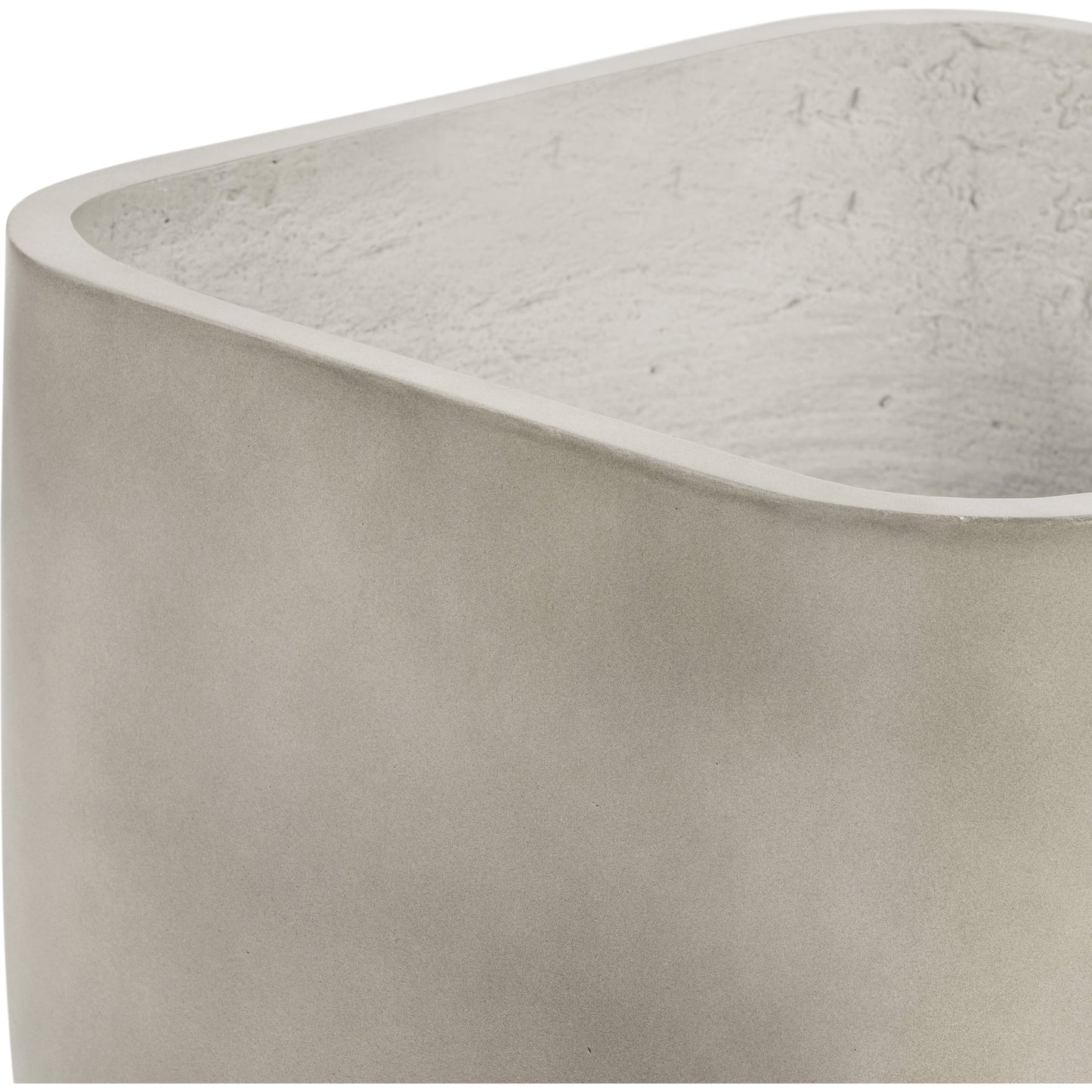 004 SI-1715690 | Additional Silo | Ivan Planter by Four Hands in grey concrete and gray concrete. Made from concrete in a modern style.