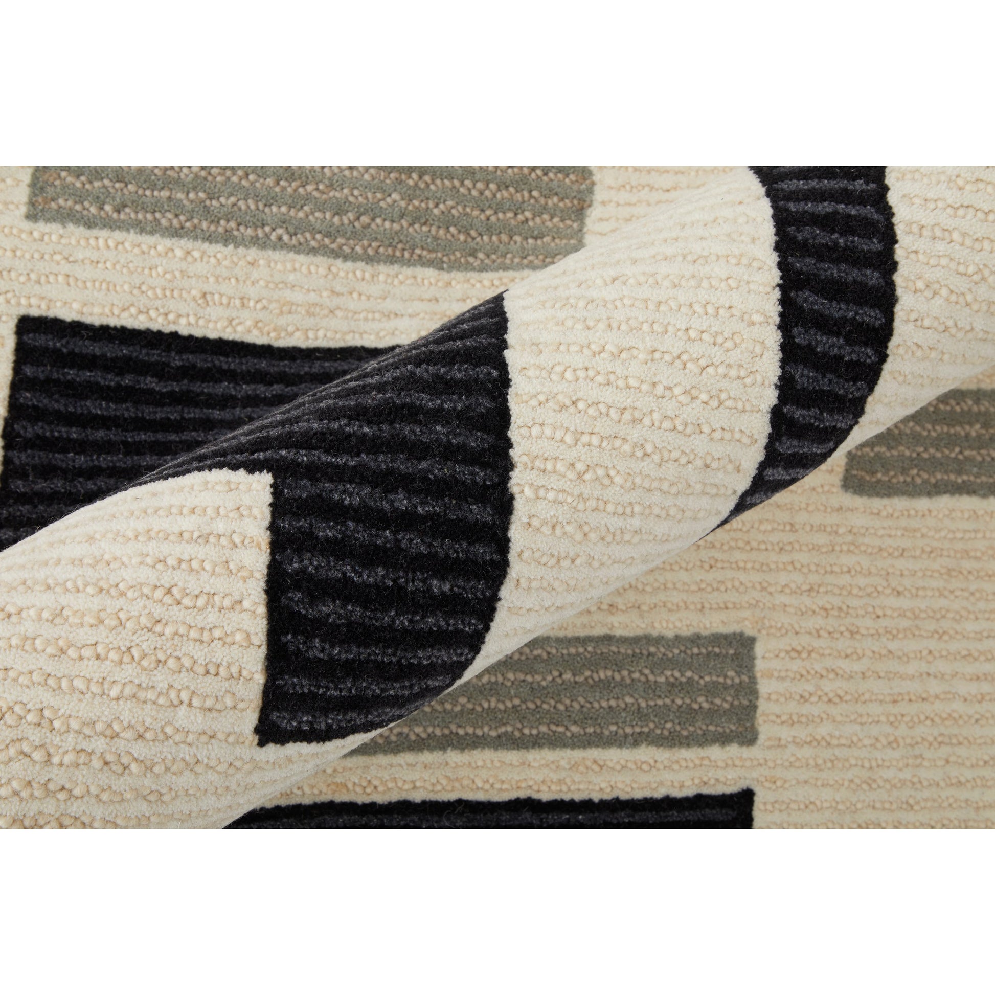 Maguire Transitional Rug - 8903F by Feizy in ivory, taupe. Made from wool, nylon in a unique style.