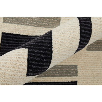 Maguire Transitional Rug - 8903F by Feizy in ivory, taupe. Made from wool, nylon in a unique style.
