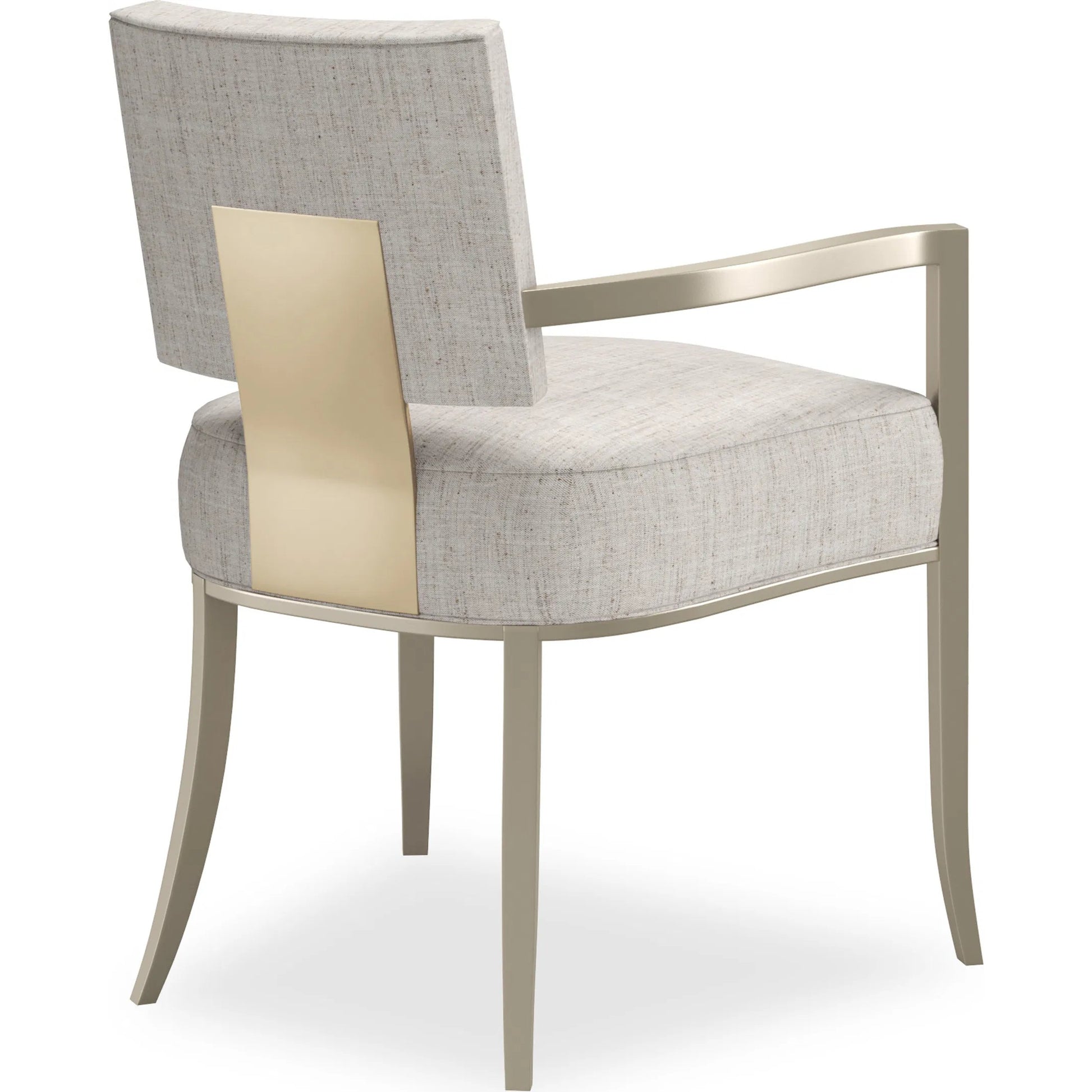 Reserved Seating Arm Chair by Caracole. Made from unique in a transitional style.