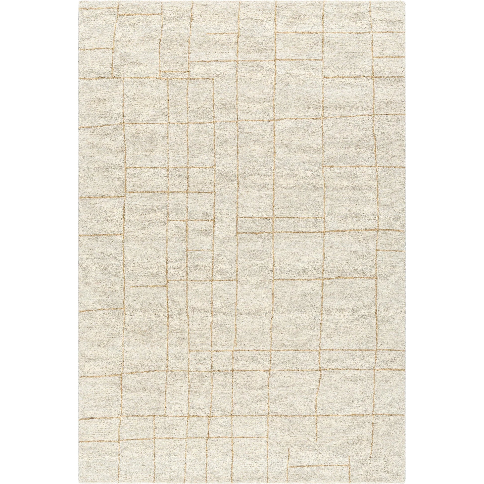 Ira 541254 Rug by Vivir x Livabliss in ivory, sandstone, taupe. Made from wool in a unique style.