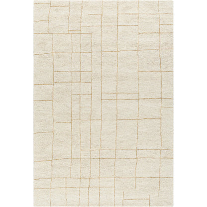 Ira 541254 Rug by Vivir x Livabliss in ivory, sandstone, taupe. Made from wool in a unique style.