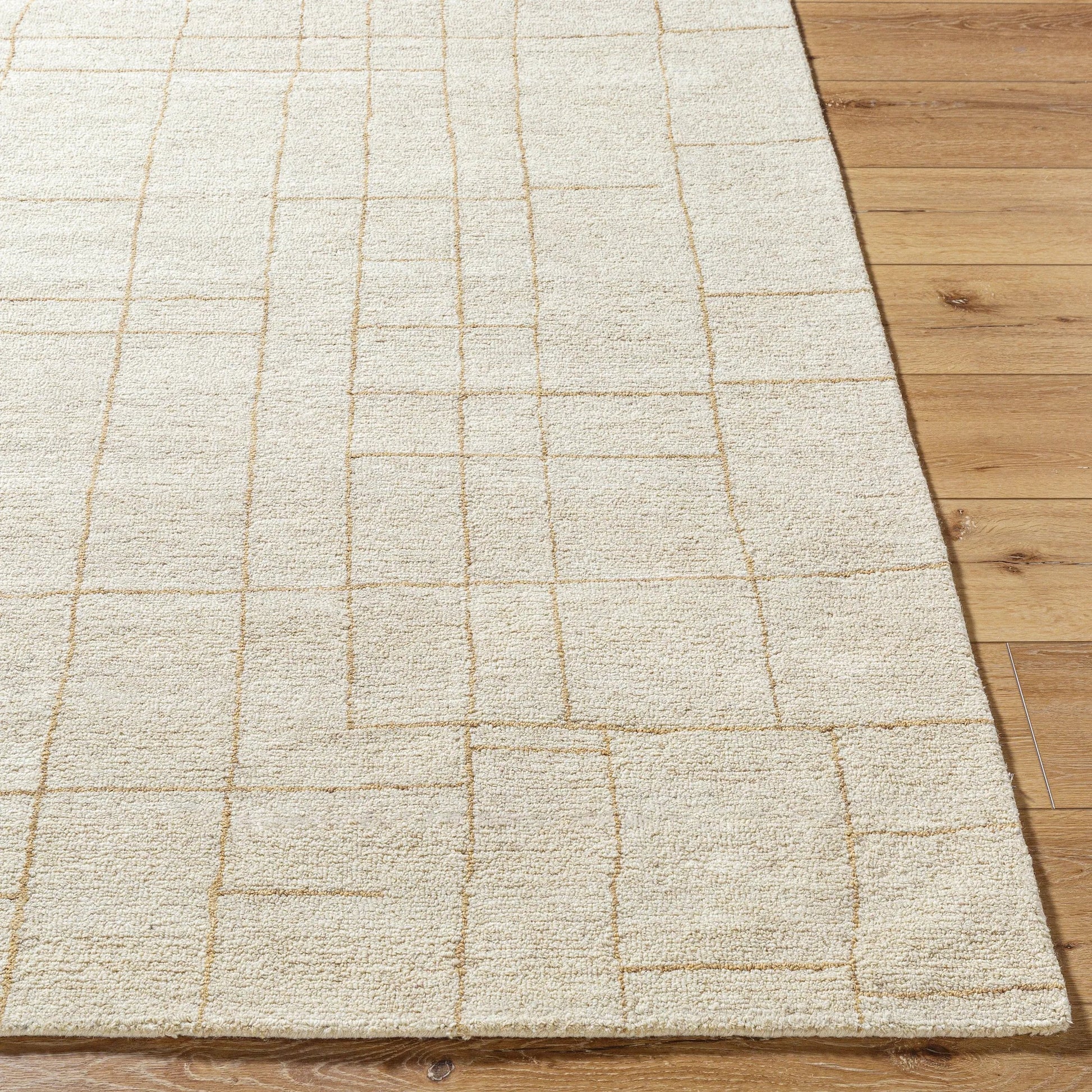 Ira 541254 Rug by Vivir x Livabliss in ivory, sandstone, taupe. Made from wool in a unique style.