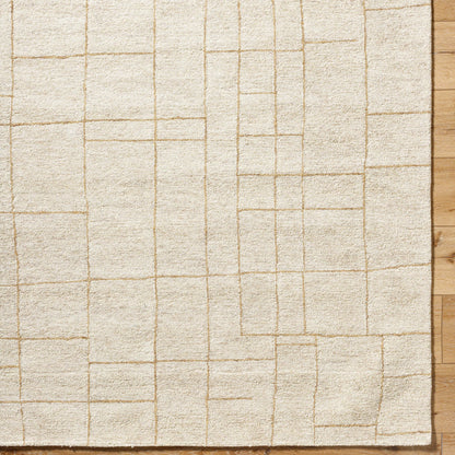 Ira 541254 Rug by Vivir x Livabliss in ivory, sandstone, taupe. Made from wool in a unique style.