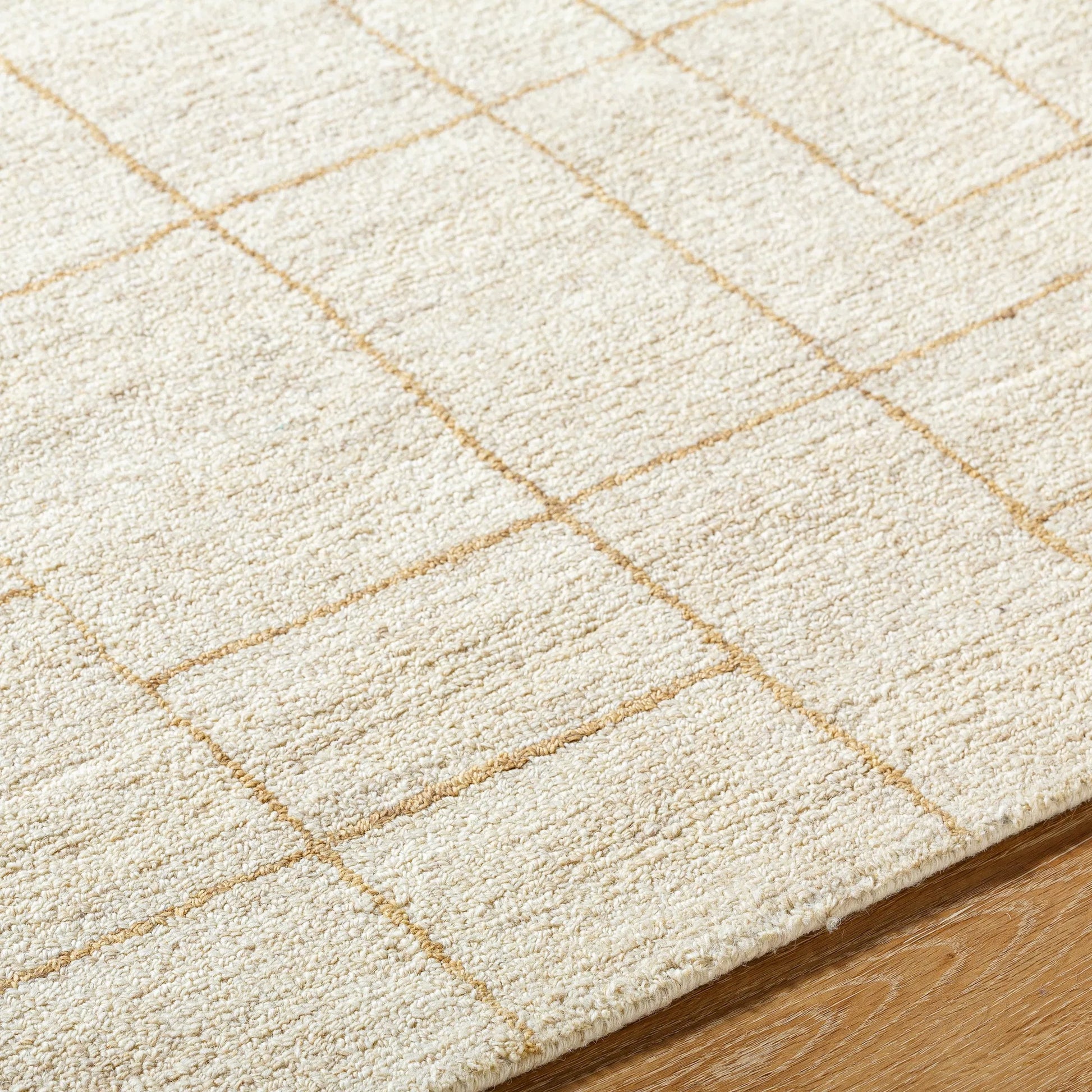 Ira 541254 Rug by Vivir x Livabliss in ivory, sandstone, taupe. Made from wool in a unique style.