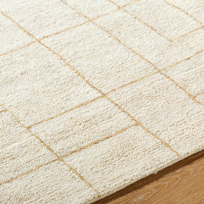 Ira 541254 Rug by Vivir x Livabliss in ivory, sandstone, taupe. Made from wool in a unique style.