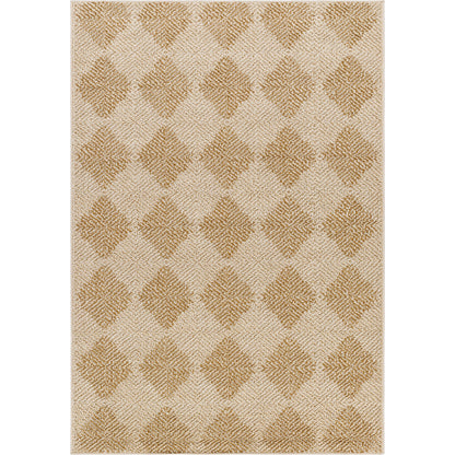 Kaya Rug - 541532 by Vivir x Livabliss in ash, khaki, prairie dust, desert sand, pearl, walnut. Made from polypropylene in a unique style.
