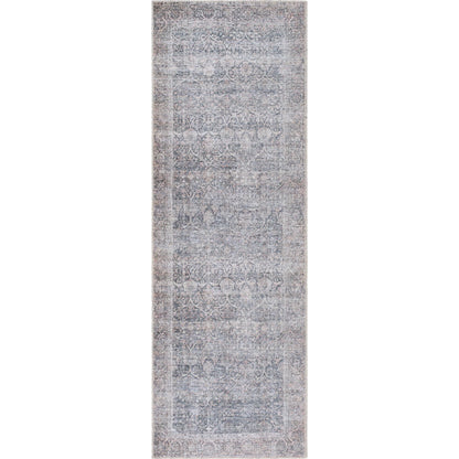 Lorelai 541412 Rug by Vivir x Livabliss in black, dark brown, light beige, white, orange. Made from polyester in a unique style.