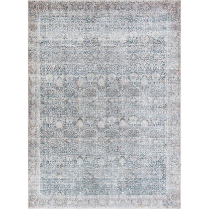 Lorelai 541412 Rug by Vivir x Livabliss in black, dark brown, light beige, white, orange. Made from polyester in a unique style.